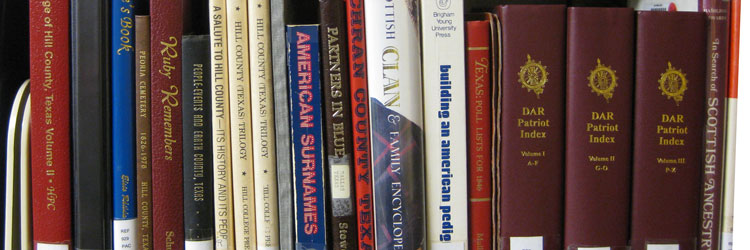 Books on Hill County