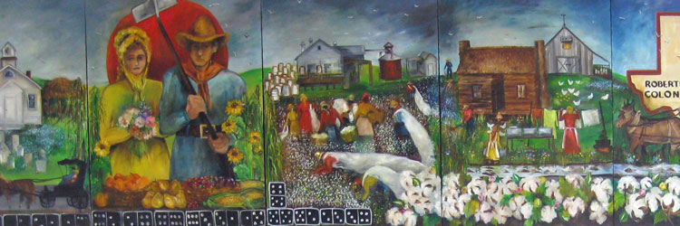 Hill County Mural