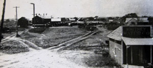 Greenwade Gin, Whitney, 1908 (Whitney Water Co on right side)