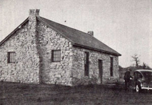 Restored Fort Graham on original site