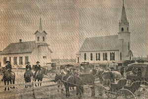 Churches near Malone, Texas