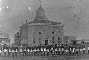 Hill County Courthouse c. 1874 - 1890
