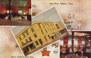 Hotel Wear, Hillsboro, Texas